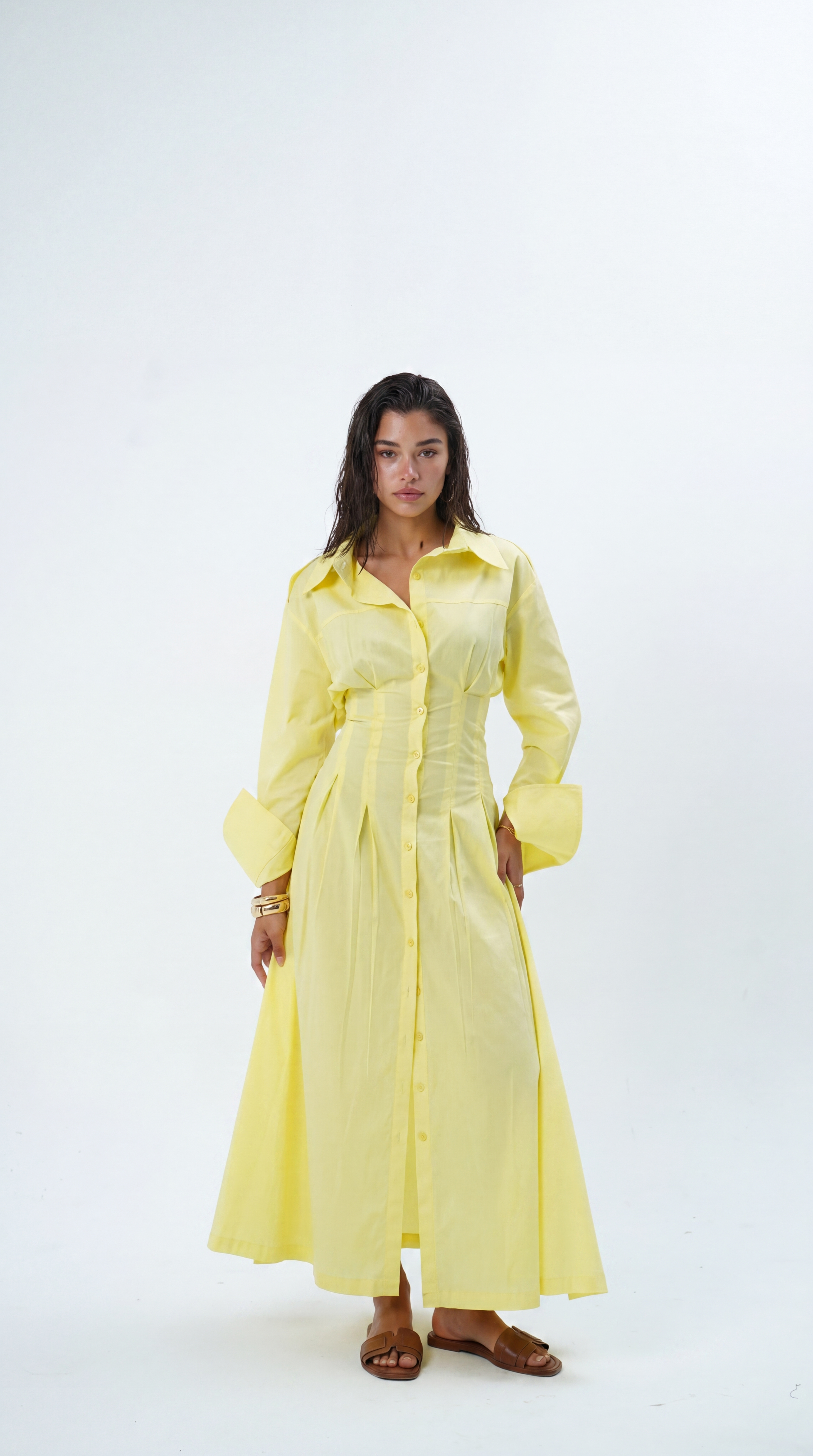Belle Corset Midi Dress