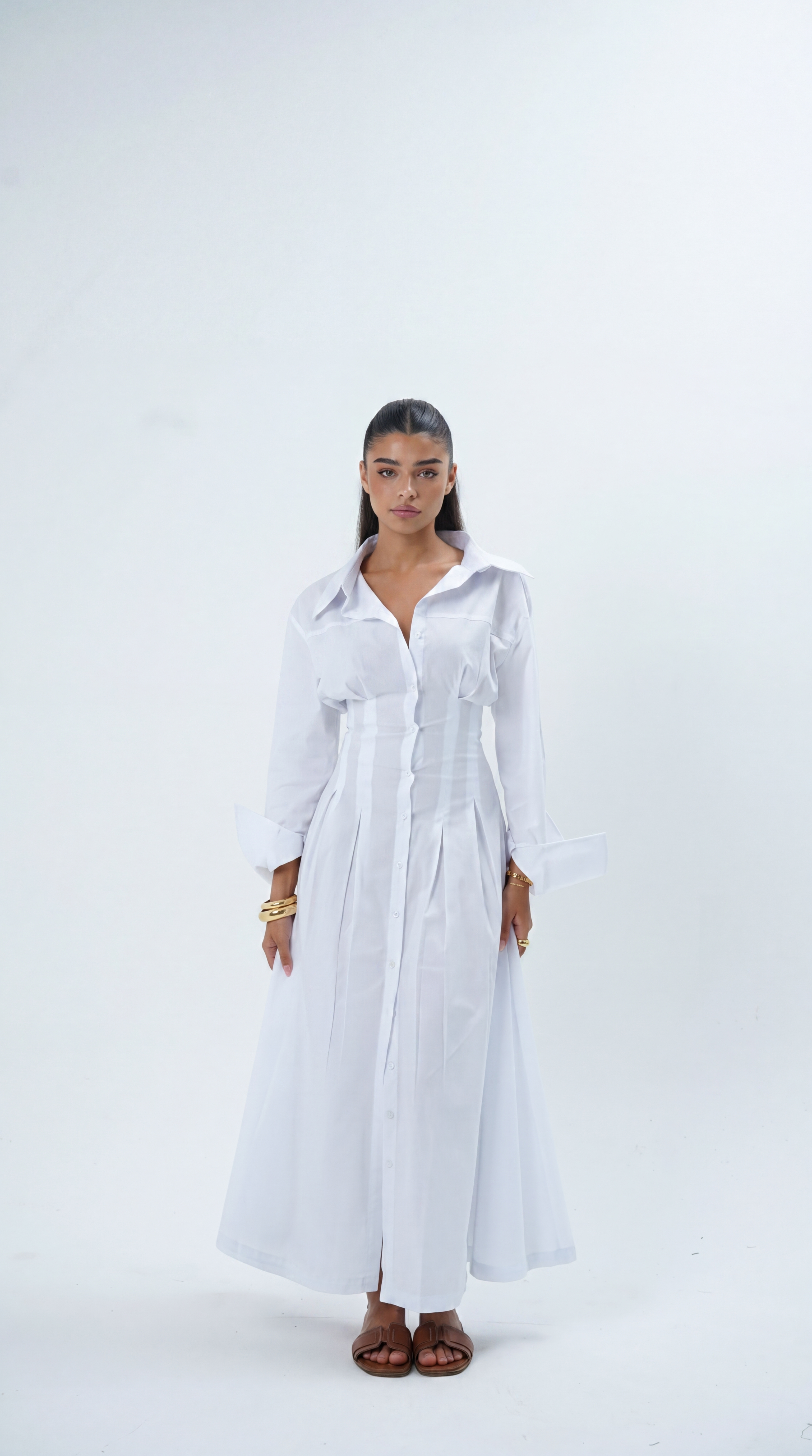 Belle Corset Midi Dress