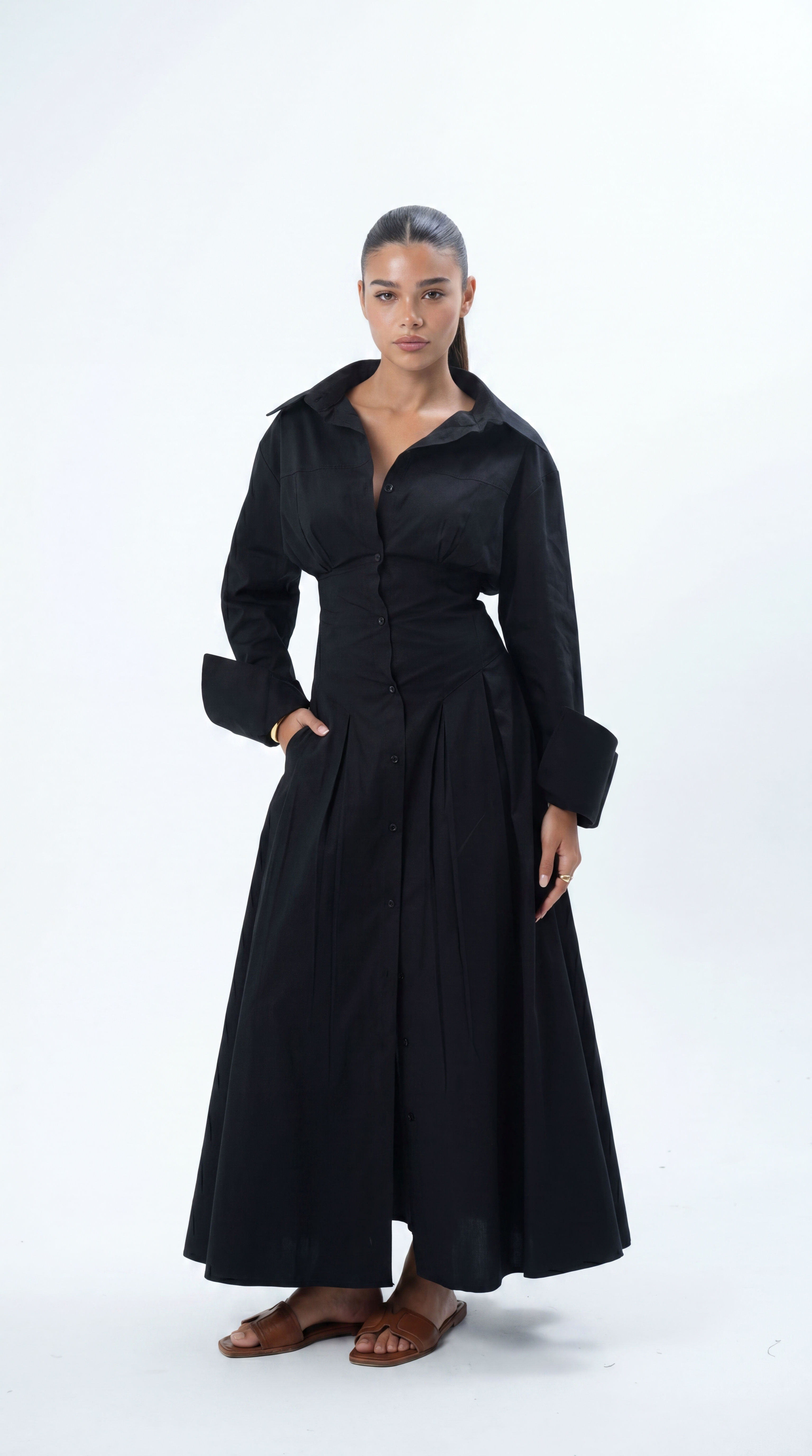 Belle Corset Midi Dress