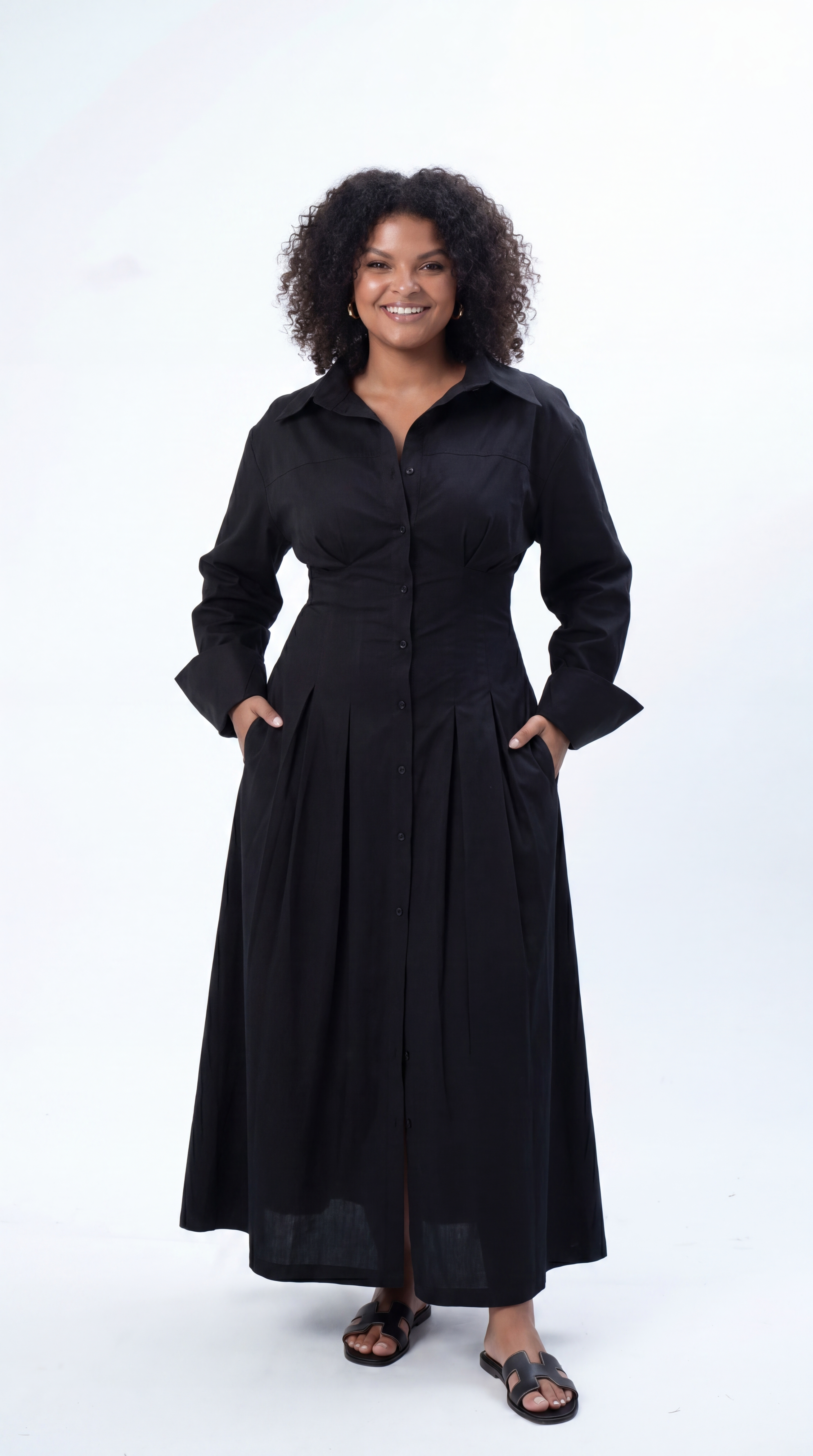 Belle Corset Midi Dress