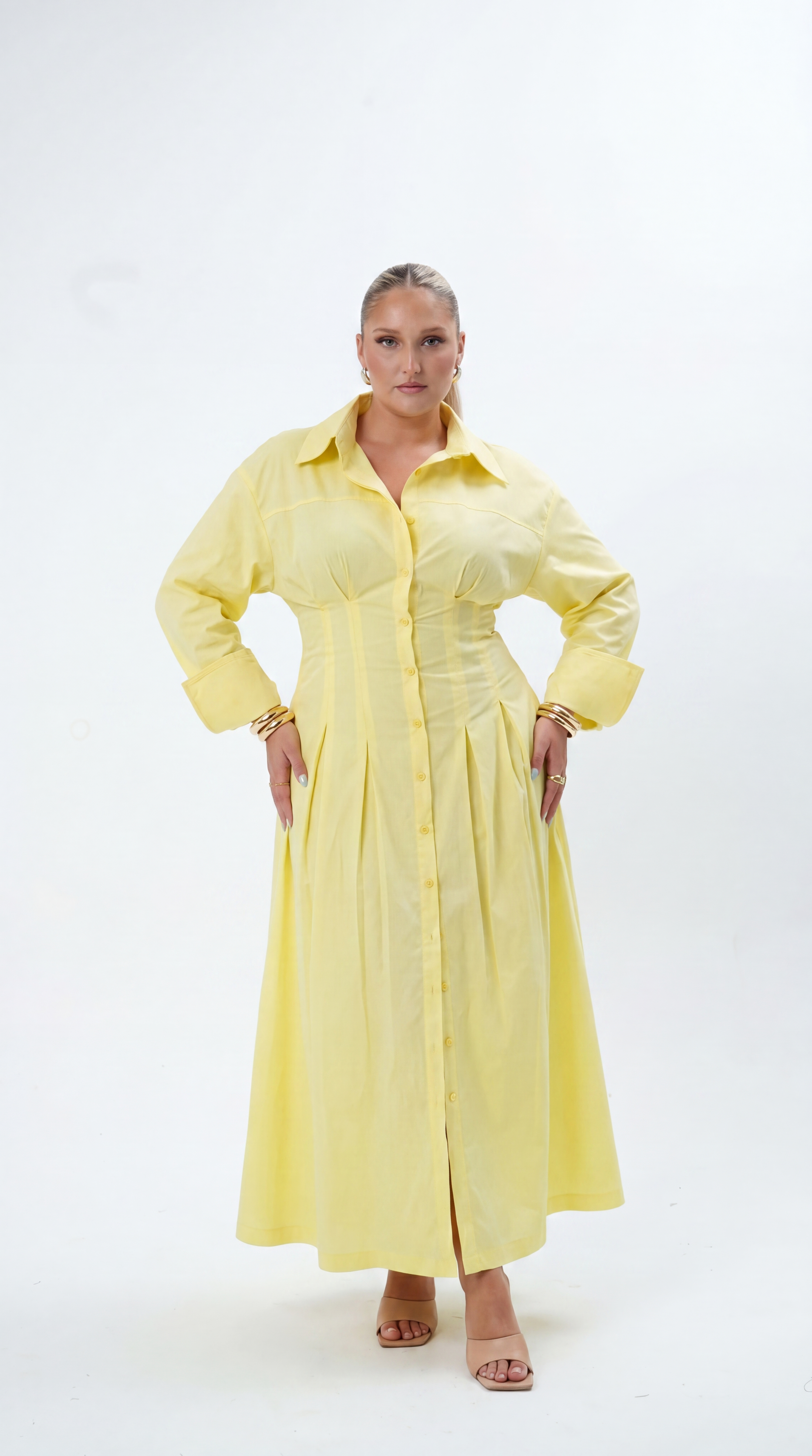 Belle Corset Midi Dress