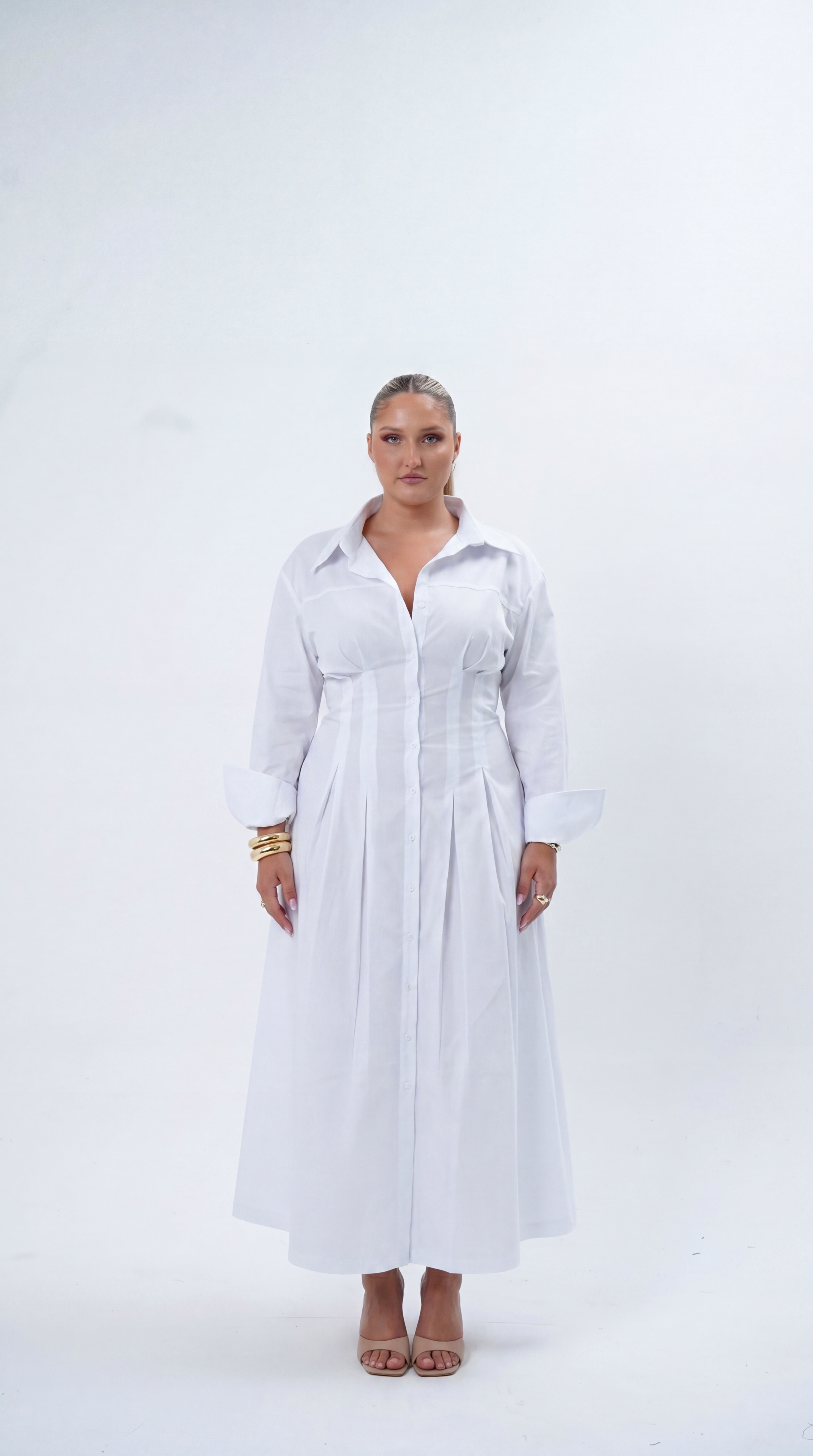 Belle Corset Midi Dress